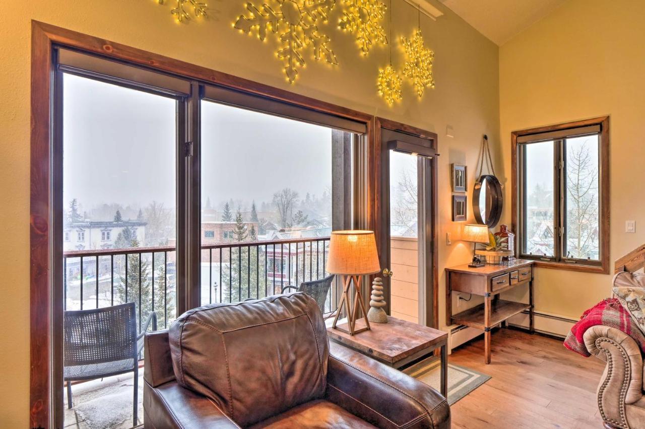 Cozy Breckenridge Condo At Base Of Peak 9! Extérieur photo