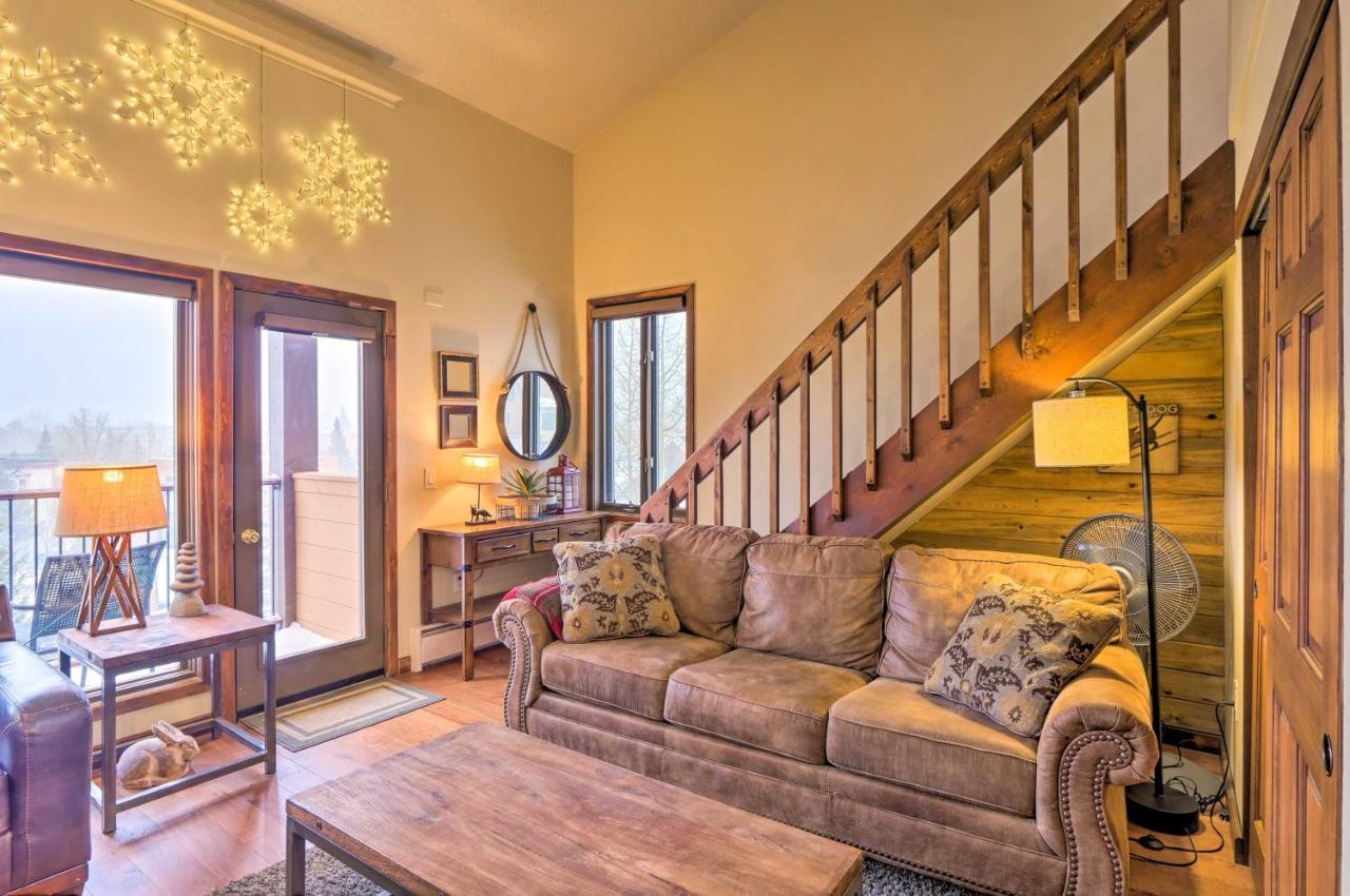 Cozy Breckenridge Condo At Base Of Peak 9! Extérieur photo